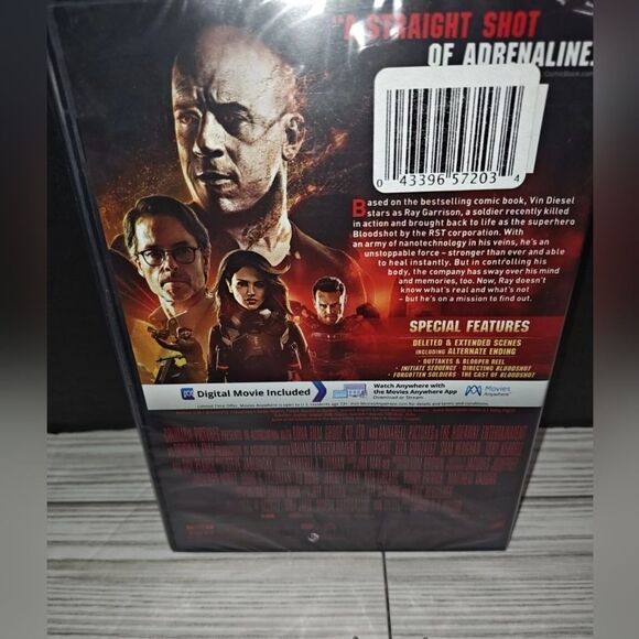 New Bloodshot (DVD)  Vin Diesel , Eiza Gonzalez , Sam Heughan and Toby Kebbell - Picture 3 of 4